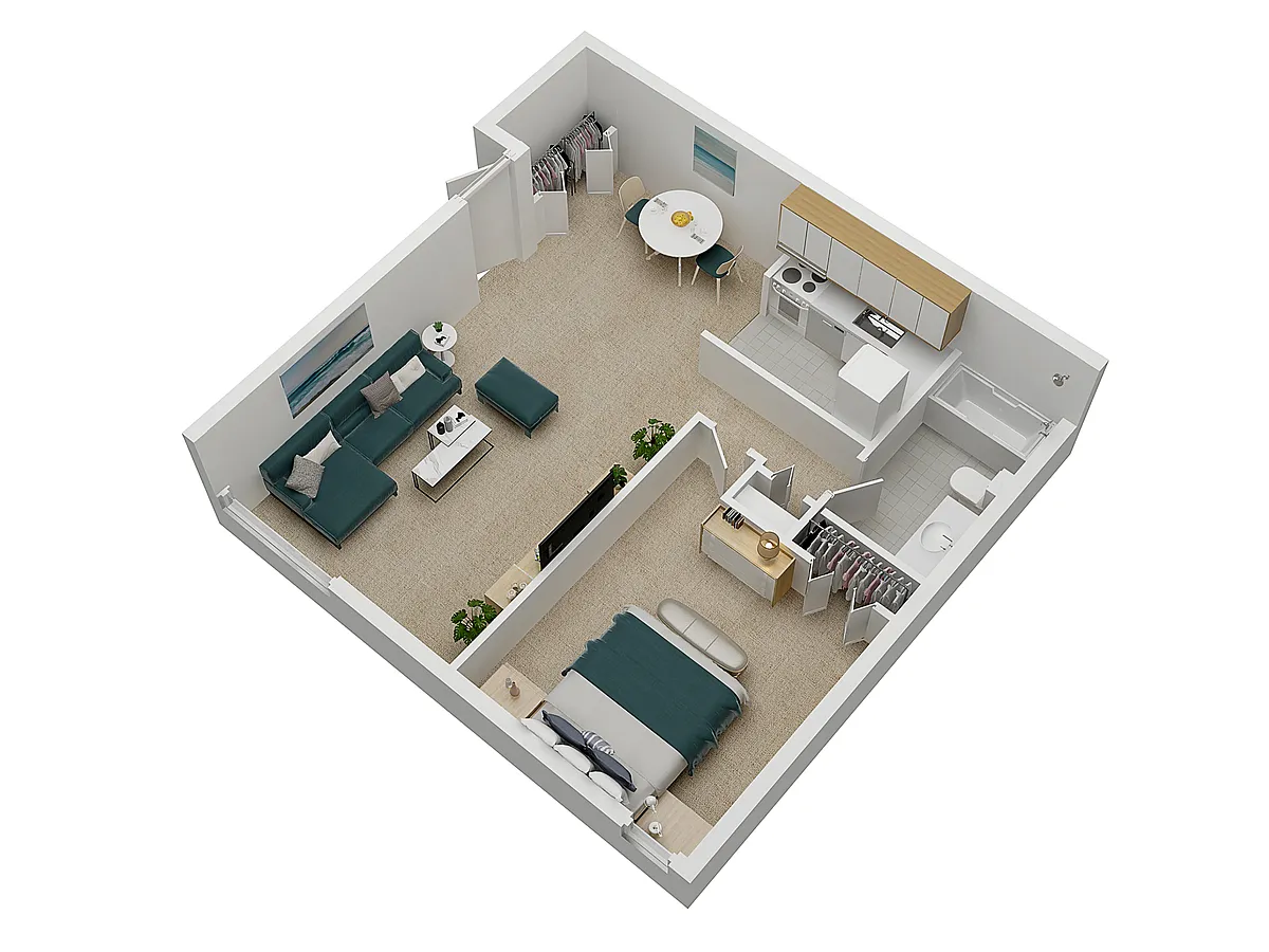 Floor plan The Geddes