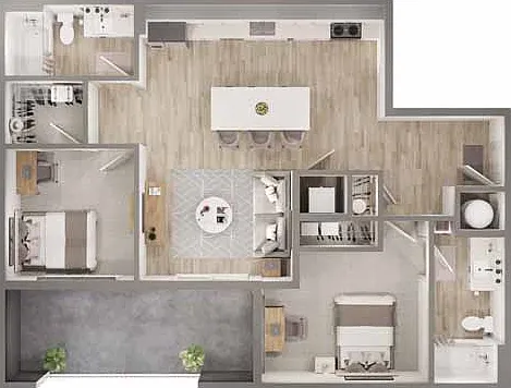 B3 Floorplan B3 Floorplan