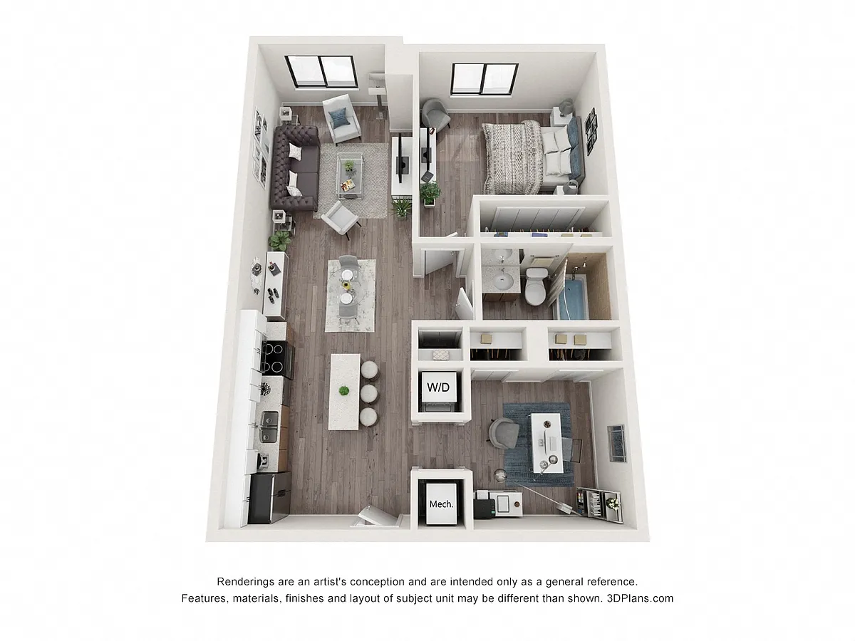 Floor plan Ansel