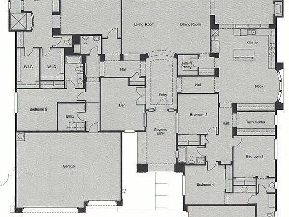 Take a look at this wonderful floor plan with over 4500 sq. ft.