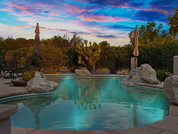 Resort-style Backyard