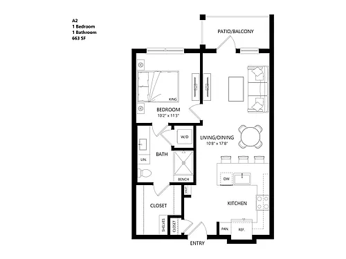 Floor plan A2