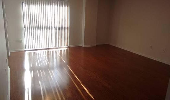 New wood floors and lots of light