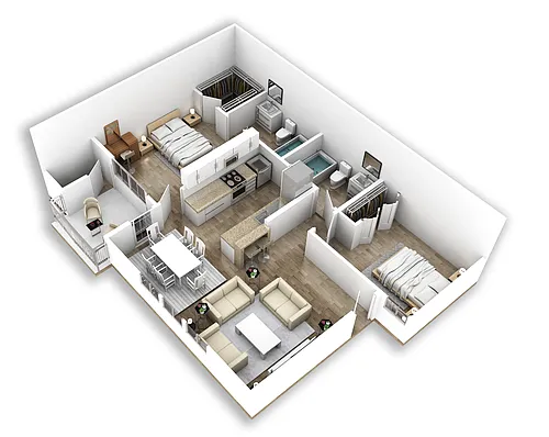 Floor plan B2