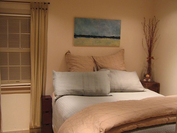 Bedroom 1 with water view