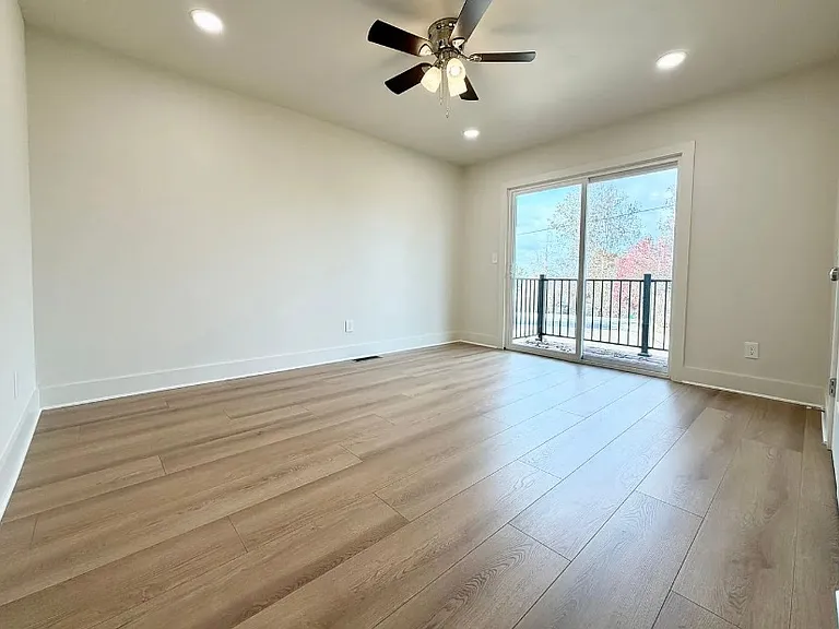 View across master bedroom