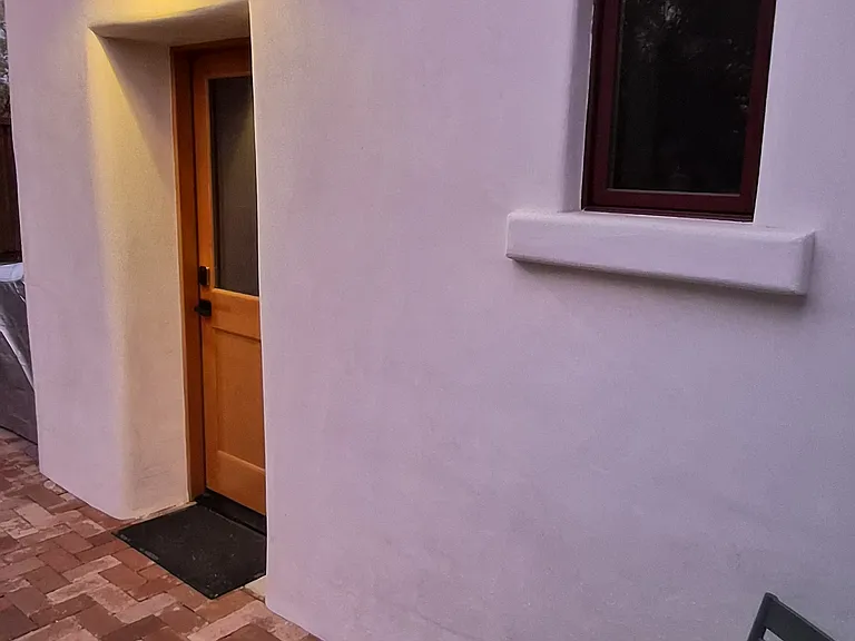 old style smooth finish lime stucco