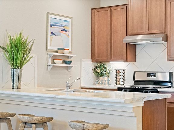 Recessed-panel kitchen cabinets