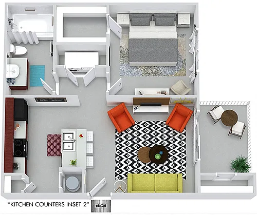 Floor plan Hawkins