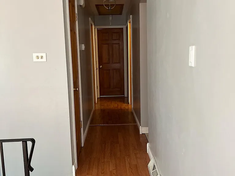 Hallway upstairs to the 3 bedroom 1 bathroom