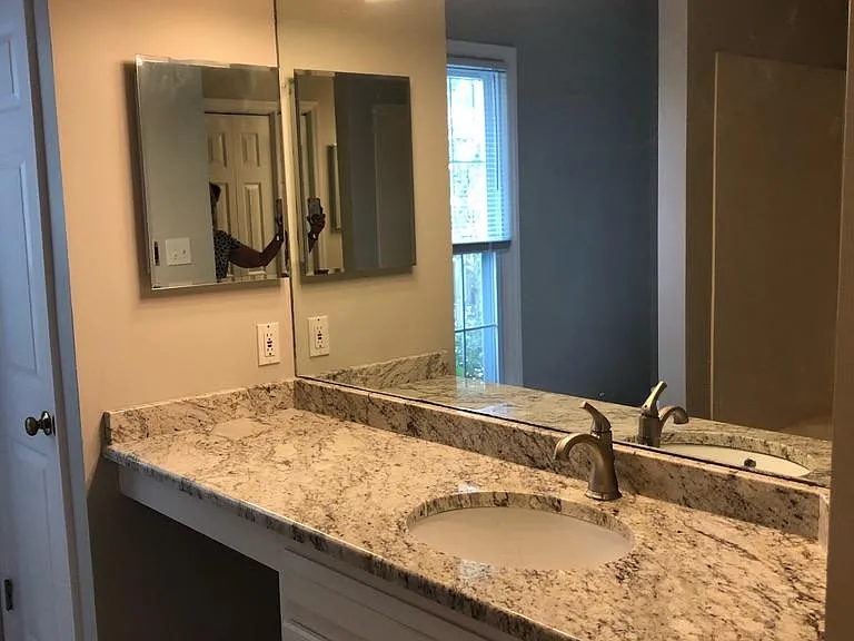 Master bath vanity #1
New granite, lighting, and flooring