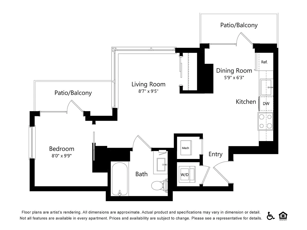 Floor plan Canyon A21