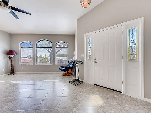 Inside front door