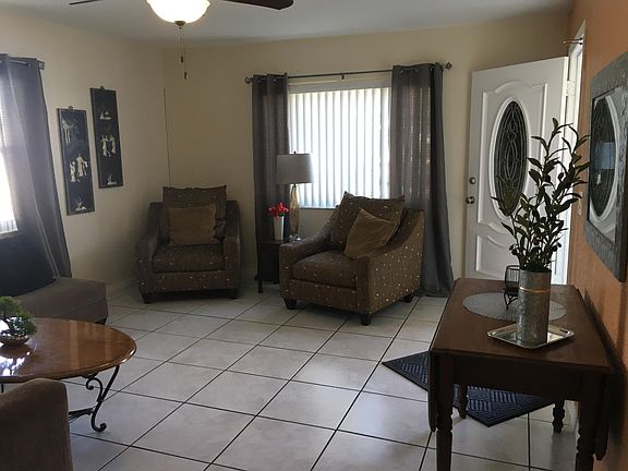 View of front door from hallway