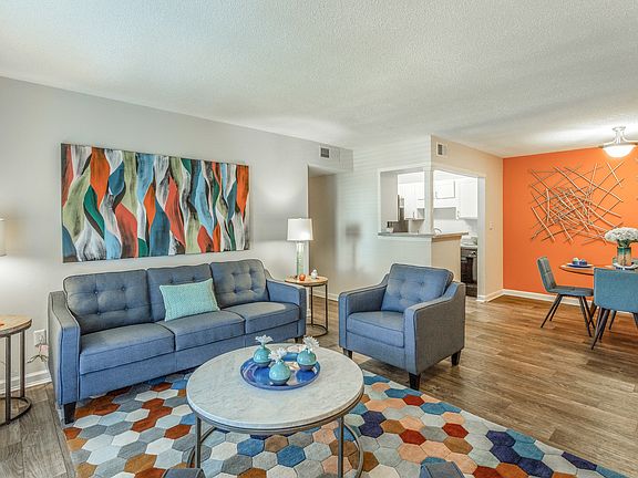 Spacious Living Room at Hawthorne at Lily Flagg in Huntsville, AL