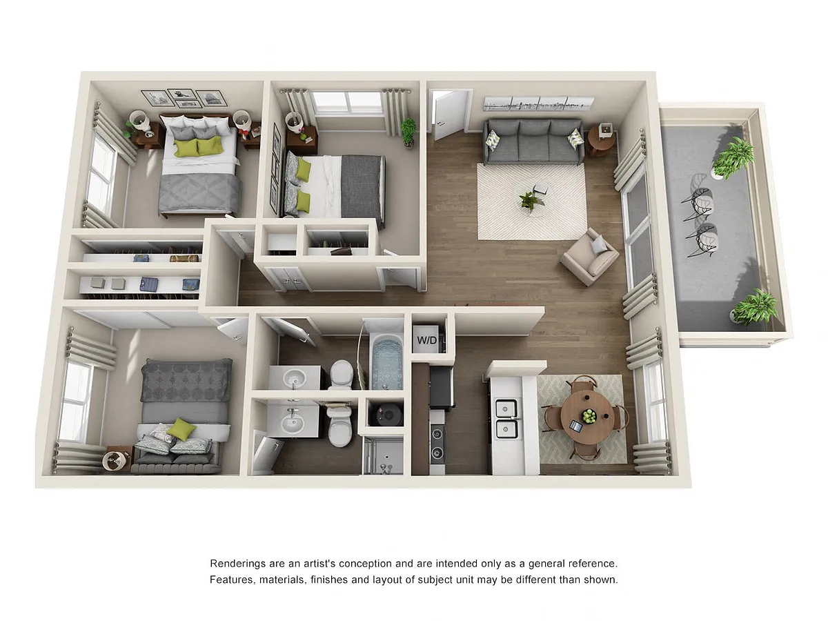 Floor plan Sequoia