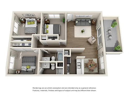 Floor plan Sequoia