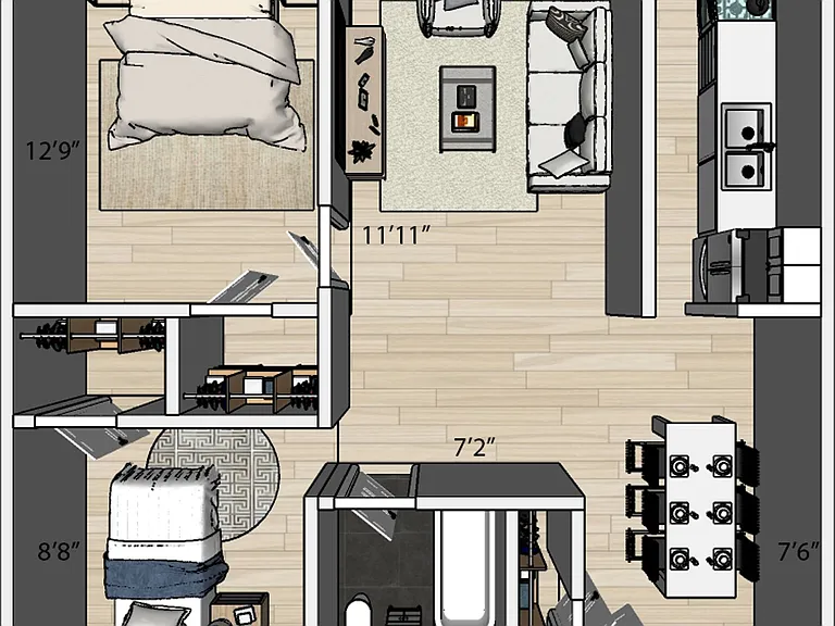 The Fern Flats - Newly Renovated in 2024 with in-unit Washer and Dryer! — Photo 33