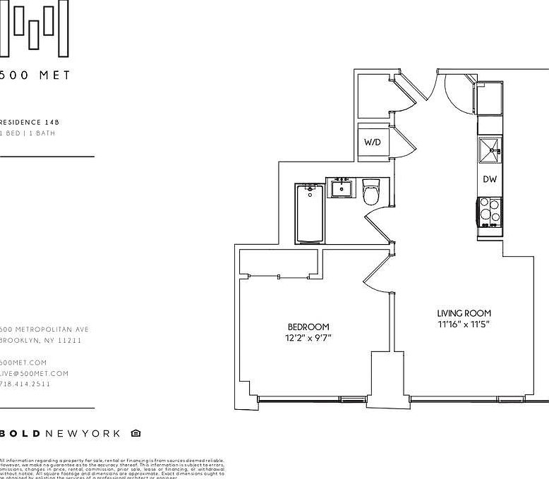 2nd image of 500 Metropolitan Ave #2