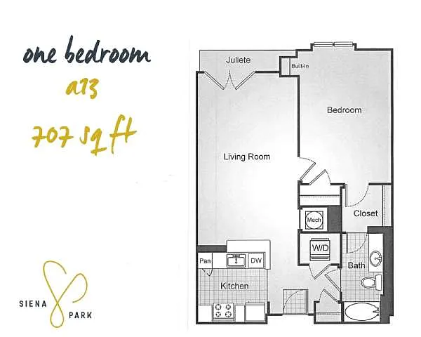 Floor plan A13