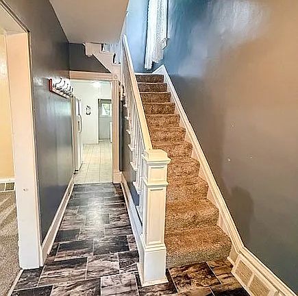 Front Entry - leading into the kitchen area.