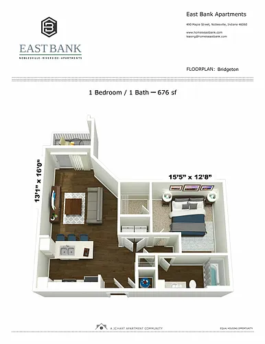 Floor plan Bridgeton 1.1