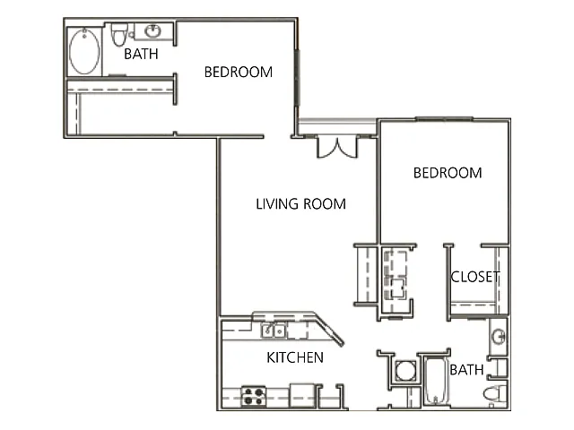 Floor plan Dauphine
