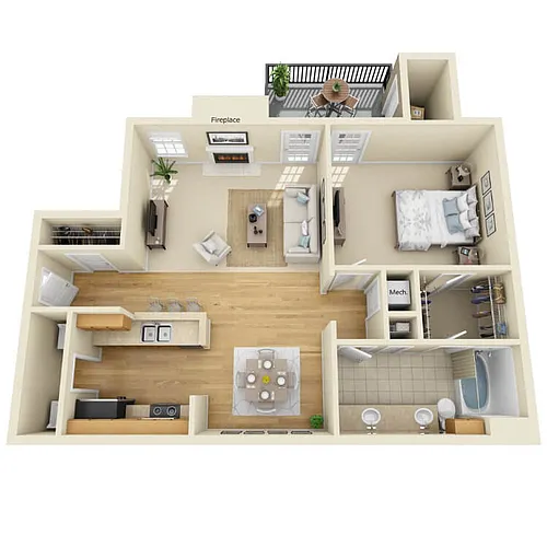 Floor plan The Coral