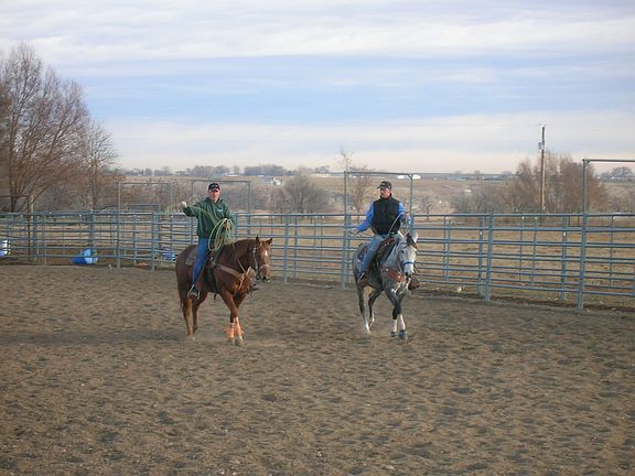 Roping in WW Arena