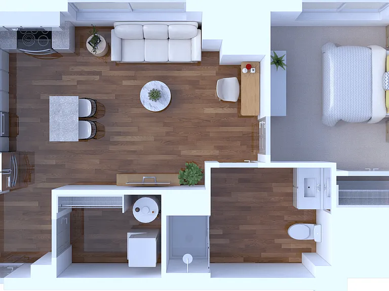 1 Bedroom/1 Bathroom-600 1 Bedroom/1 Bathroom-600