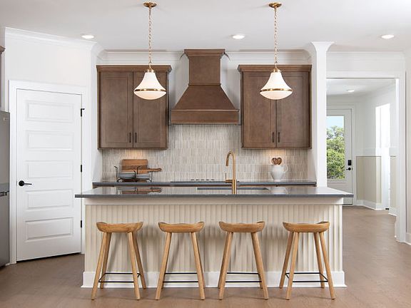 Large kitchen island
