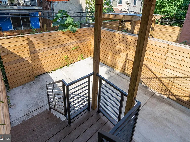 Rear court yard