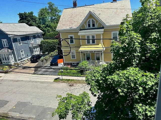 Window view from top floor bedroom