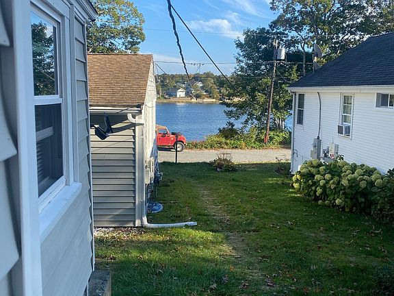 Ocean view from stepsStep