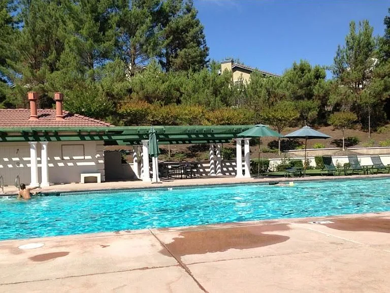 One of the two community pool for free access to community residents (maintenance paid by owners)