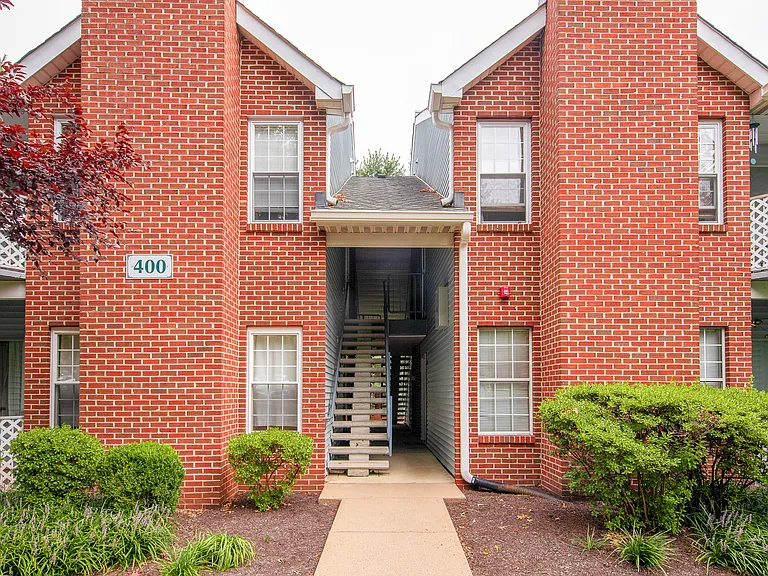 front of building
