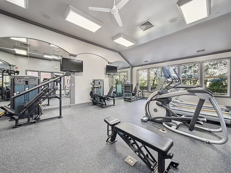 Stay active with convenient access to cardio and strength-training equipment.
