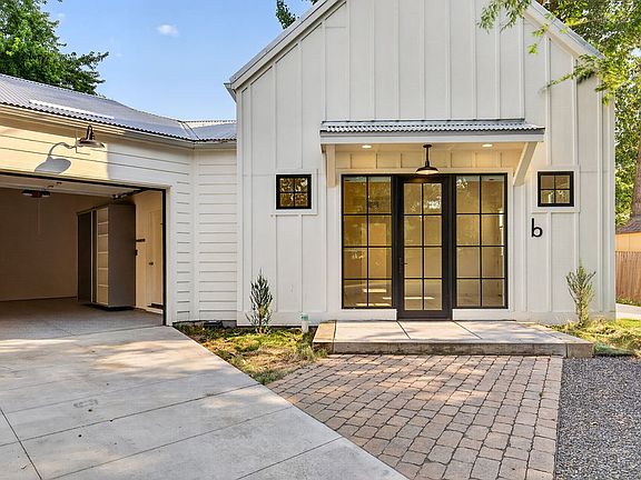 Single car attached garage
