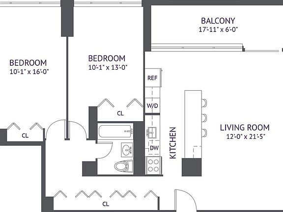 2nd image of 70 W 95th St APT 8F