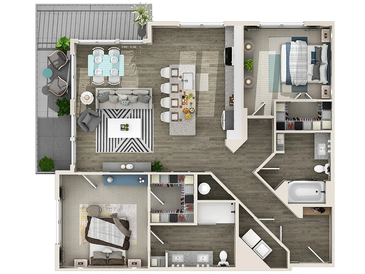 Floor plan B4