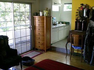 Master bedroom with adjoining bath