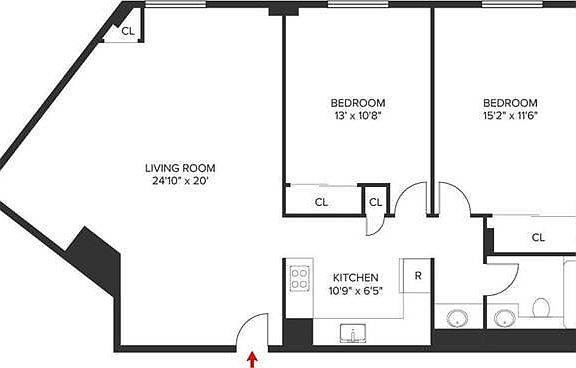 2nd image of 301 Cathedral Pkwy #4S