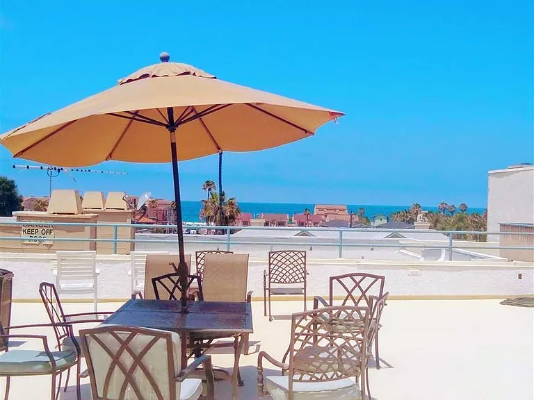 Roof top access with table available