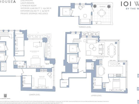2nd image of 101 Wall St Penthouse A