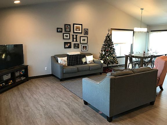 Open concept living space 