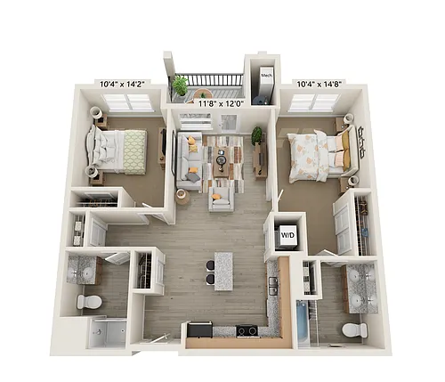 Floor plan Red Spruce