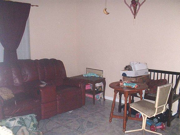 Living room from front door
