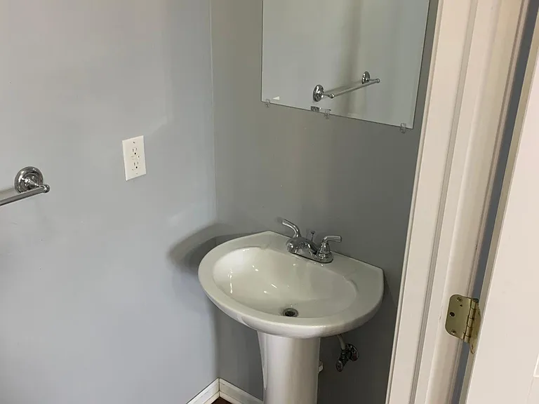 Half bath in kitchen/dining area