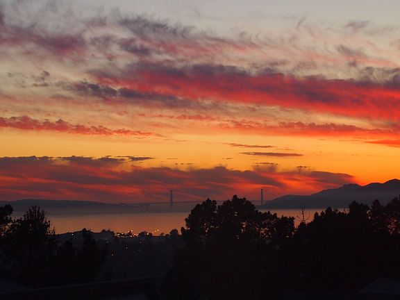 Sunset-GG bridge view