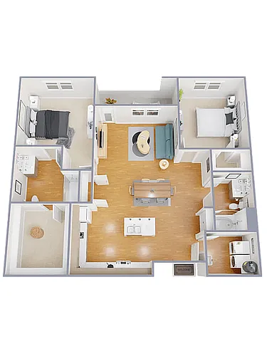 Floor plan B3